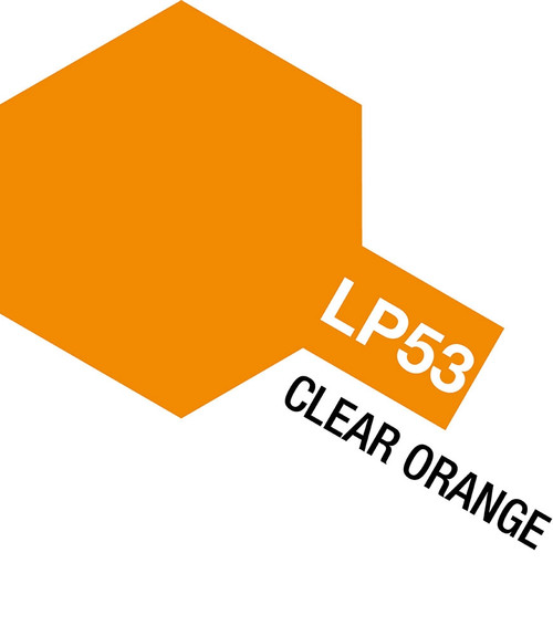 Lacquer Paint LP53 Clear Orange 10ml Bottle