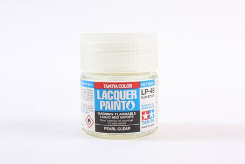Tamiya 82149 Lacquer Paint LP-49 Pearl Clear model paint 10 ML bottle