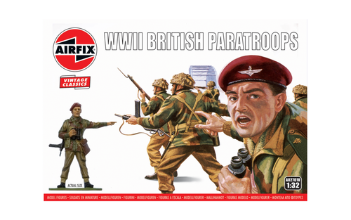 2701 WWII British Paratroops Figure Set (14) 1/32
