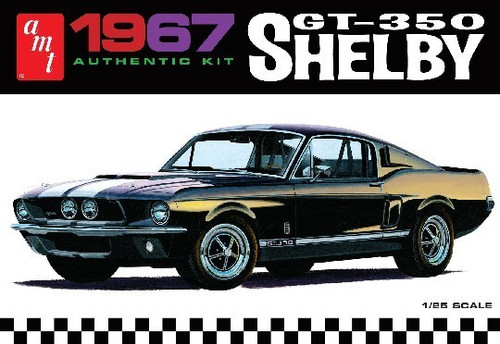 800 Ford 1967 Shelby GT350 Car (White)