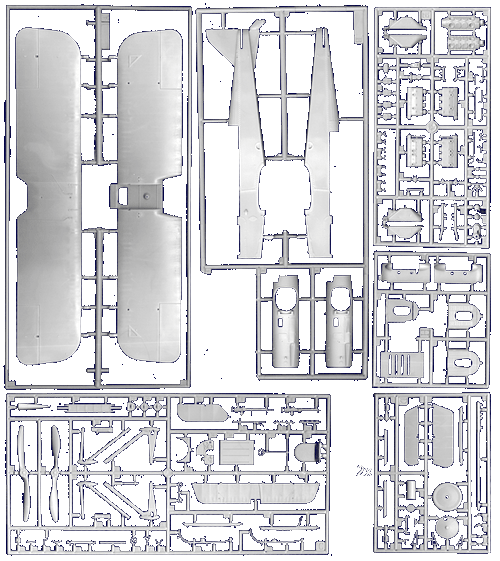 602 Se5a WWI RAF Fighter w/Hispano Suiza Engine 1/32