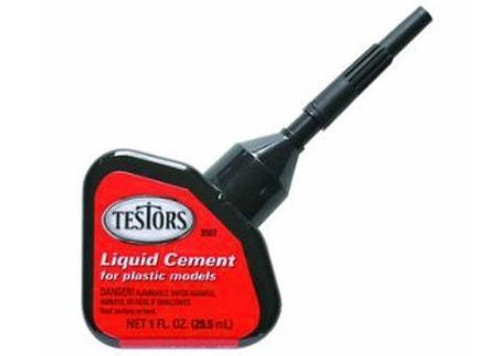 TES281216 Liquid Cement w/Applicator  1oz.  (replaces #3507)
