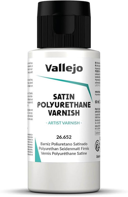 VLJ26652  Polyurethane Satin Varnish  60ml Bottle