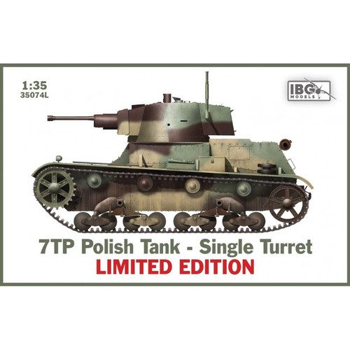 35074L 7TP Polish Tank - Single Turret 1/35 LIMITED EDITION