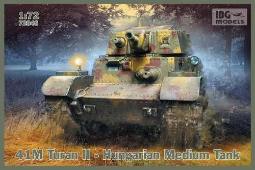 72048 41M Turan II Hungarian Medium Tank 1/72