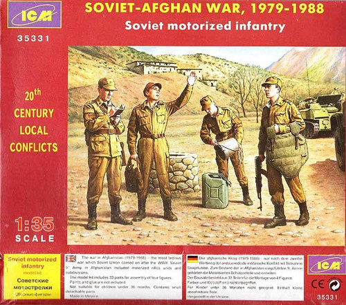 ICM35331 Soviet-Afghan War 1979-88 Soviet Motorized Infantry