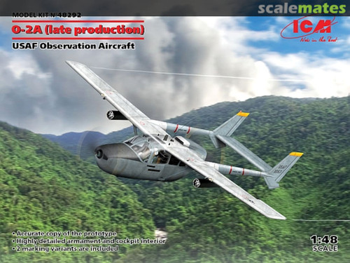 48292 Cessna O-2A (late production), USAF Observation Aircraft 1/48
