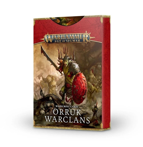 OLDGW89-04 WARSCROLL CARDS:  ORRUK WARCLANS