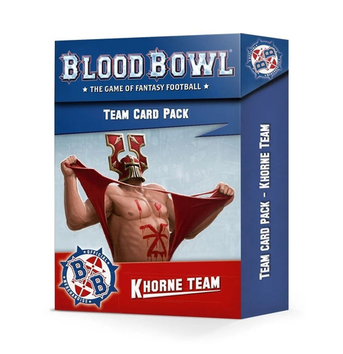 200-96 BLOOD BOWL: KHORNE TEAM CARD PACK 200-96 BLOOD BOWL: KHORNE TEAM CARD PACK