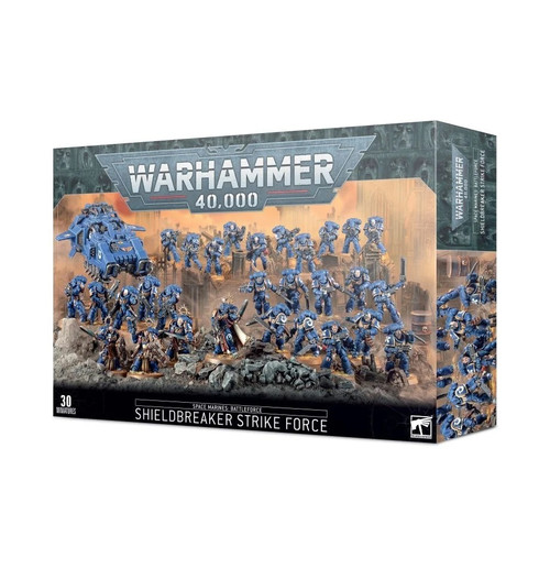 (D) 48-47 SPACE MARINES SHIELDBREAKER STRIKE FORCE