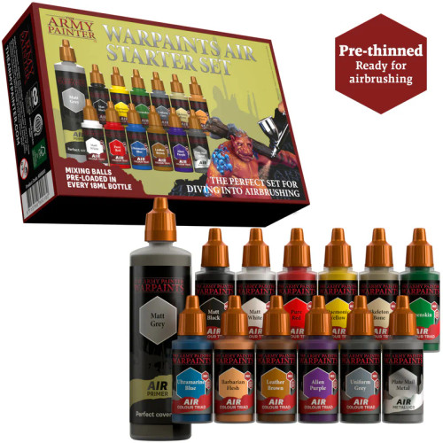 ARMAW8001  Army Painter Warpaints Air Starter Set