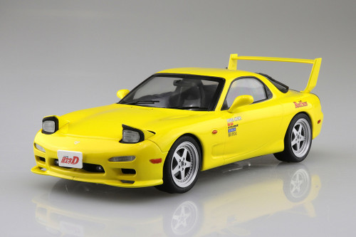 AOS06403 Aoshima 1/24 Pre-Painted Initial D Takahashi Keisuke FD3S RX-7 Comics Vol.1 Ver. Model Kit AOS06403 Aoshima 1/24 Pre-Painted Initial D Takahashi Keisuke FD3S RX-7 Comics Vol.1 Ver. Model Kit