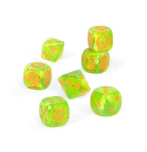 GW200-22 BLOOD BOWL: NURGLE TEAM DICE