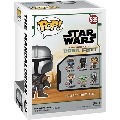 68654 Star Wars: Book of Boba Fett Mando with Pouch Pop! Vinyl