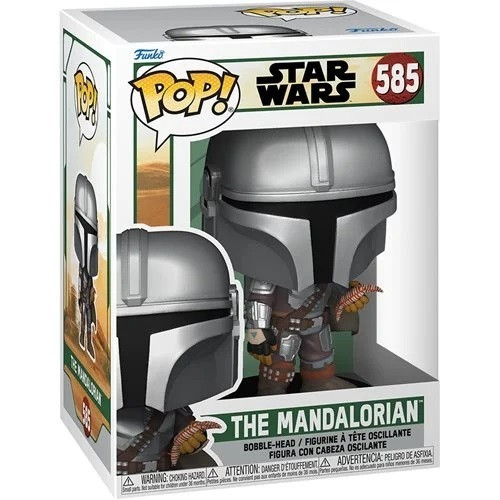 68654 Star Wars: Book of Boba Fett Mando with Pouch Pop! Vinyl