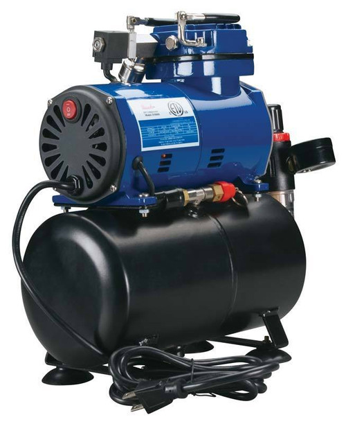 D3000R Diaphragm Compressor with Tank and Regulator