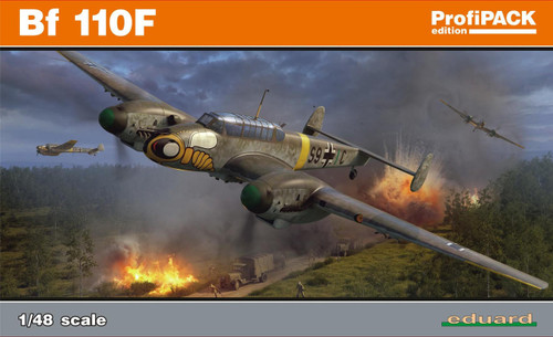 EDU8207 Bf.110F Fighter (Profi-Pack Plastic Kit) 1/48