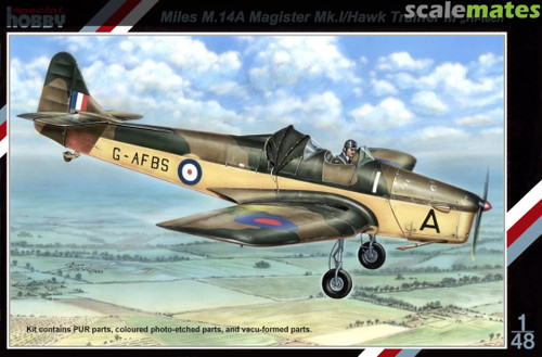 SHY48037 Miles M14A Magister Mk I Hawk Trainer III Aircraft 1/48