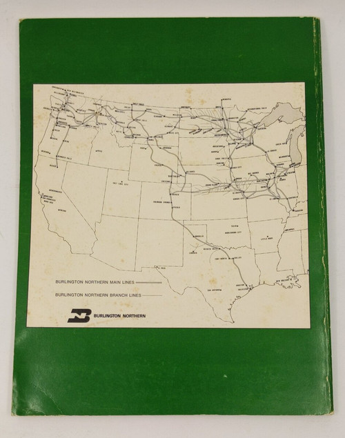 MB-BN1974 burlington northern 1974-75 annual