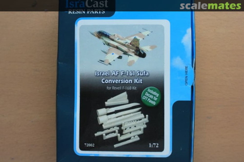 ISDC72002  Israel AF F-16I Sufa Conversion Kit for Revell F-16B Kit