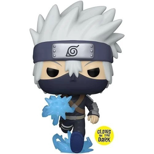 60283 Naruto: Shippuden Young Kakashi Hatake with Chidori Glow-in-the-Dark Pop! Vinyl Figure - AAA Anime Exclusive