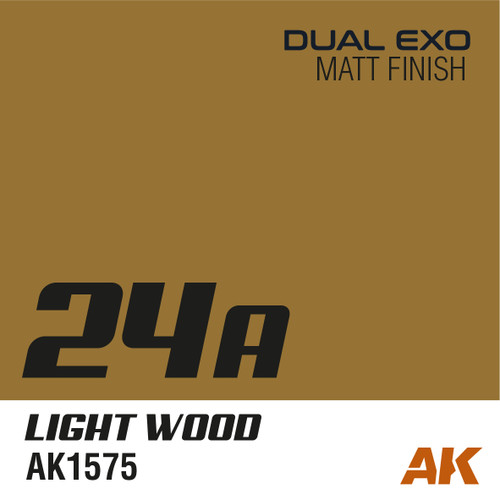 AKI1575 Dual Exo Scenery 24A Light Wood Acrylic Paint 60ml Bottle at MRS Hobby Shop, Sandy Utah, 84070