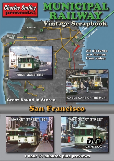 CSPD141 Municipal Railway Vintage Scrapbook - DVD CSPD141 Municipal Railway Vintage Scrapbook - DVD