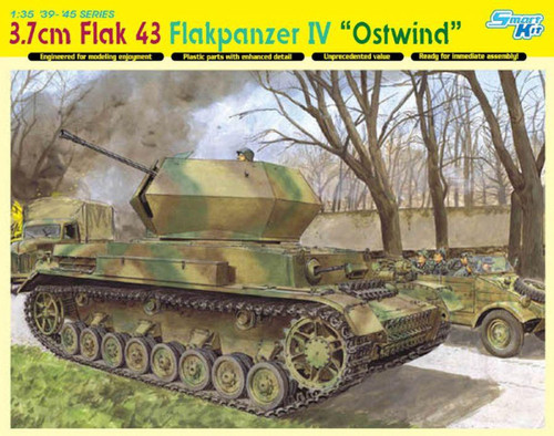 DML6550 3.7cm Flak 43 Flakpanzer IV "Ostwind" 1/35
