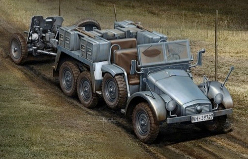 DML7419 Kfz.69 6x4 Truck & 3.7cm PaK 35/36 1/72