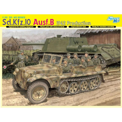 DML6731 Sd.Kfz.10 Ausf B 1942 Production Halftrack 1/35