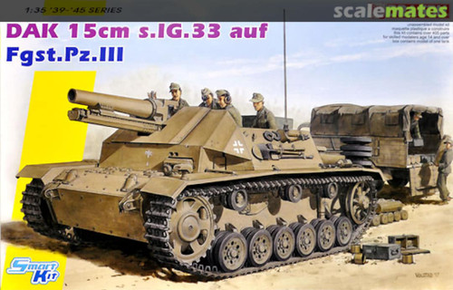 DML6904 15cm s.Ig.33 auf.Fahrgestell 1/35