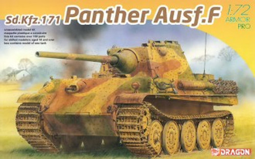DML7647 Sd.Kfz.171 Panther Ausf F Tank 1/72