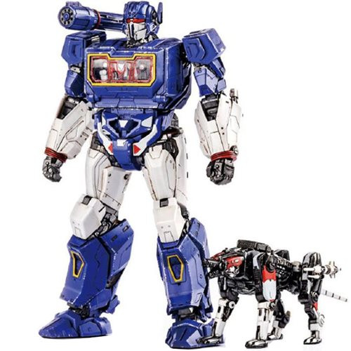 TSM8112 Trumpeter Transformers Bumblebee - Soundwave & Ravage (Easy Build Plastic Model Kit)
