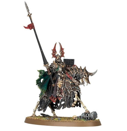 91-65 SOULBLIGHT GRAVELORDS: WIGHT KING ON STEED  AOS 91-65 SOULBLIGHT GRAVELORDS: WIGHT KING ON STEED  AOS