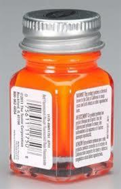 (D) 1175TT  Enamel 1/4oz  Red Fluorescent (D) 1175TT  Enamel 1/4oz  Red Fluorescent