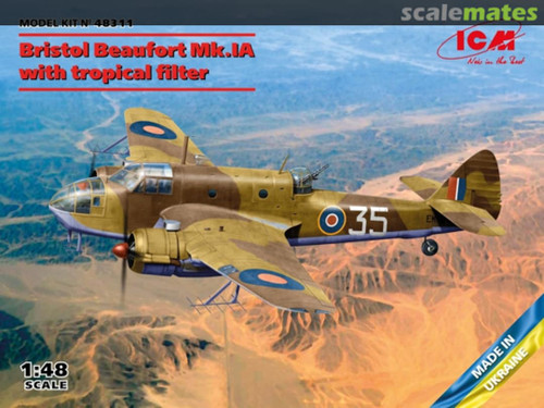 ICM48311 Bristol Beaufort Mk.IA with tropical filter 1/48