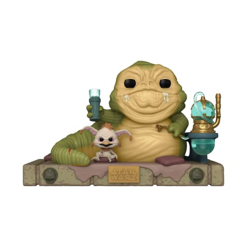 FU70742  Star Wars: Return of the Jedi 40th Anniversary Jabba and Salacious Crumb Deluxe Pop! #611 Vinyl Figure