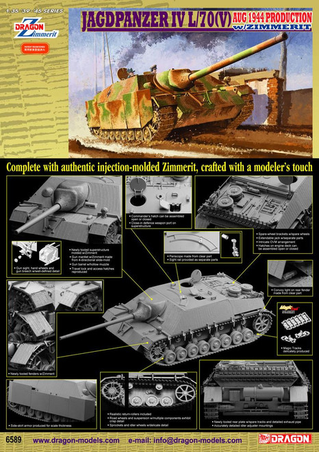 DML6589  Jagdpanzer IV L/70(V) '44 1/35