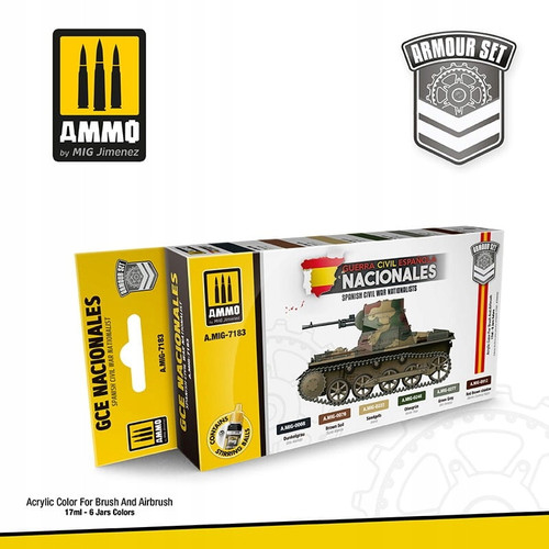AMM7183 Smart Paint Set Spanish Civil War - Nationalists Set