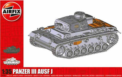 Airfix Model 1378 Panzer III AUSF.J 1/35