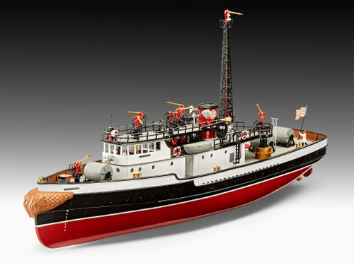 RMX Collection Damage Box /missing Parts H REVELL H-5200 THE FIREFIGHTER HARBOR FIRE BOAT