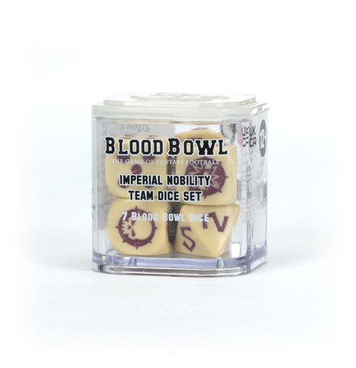 202-08 BLOOD BOWL IMPERIAL NOBILITY TEAM DICE 202-08 BLOOD BOWL IMPERIAL NOBILITY TEAM DICE