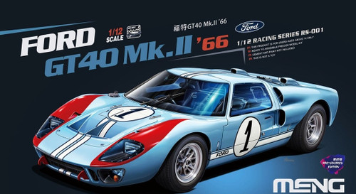 RS001 Ford GT40 Mk.II '66 Pre-Colored Edition 1/12