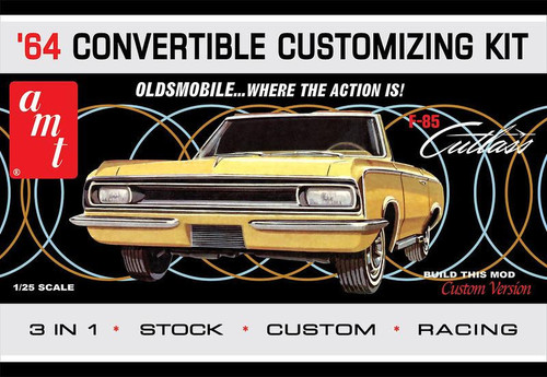 AMT1200 1964 Olds Cutlass F-85 Convertible 1/25