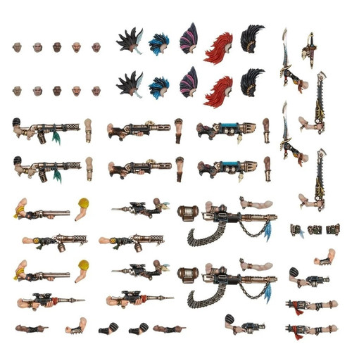 GW300-74 NECROMUNDA: ESCHER WEAPONS & UPGRADES