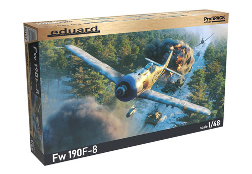 EDU82139 WWII Fw190F8 Fighter/Bomber 1/48 (Profi-Pack Plastic Kit)