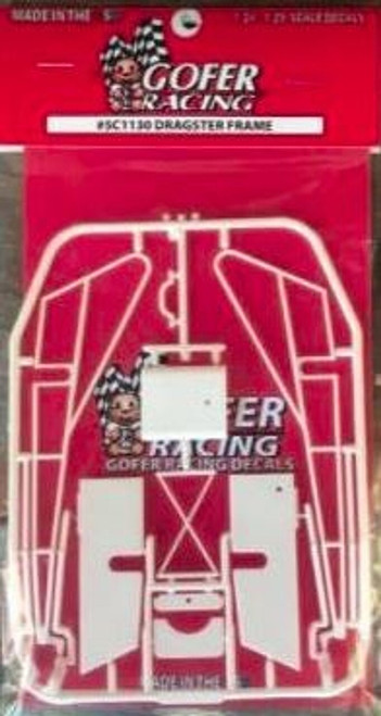 GOF51130 Top Fuel Dragster Frame Plastic Kit 1/24-1/25