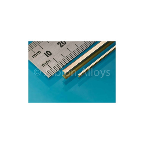 IB6 6mm x 3mm  x 12in (1) Brass I Beam