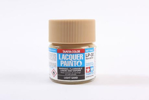 Tamiya 82130 Lacquer Paint LP-30 Light Sand model paint 10 ML bottle