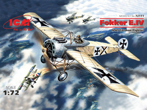72111 Fokker E.IV WWI German fighter